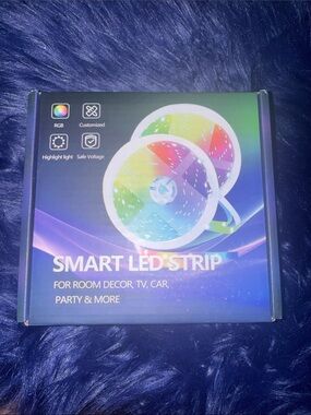 Smart LED Strip RGB Color-Changing Light for Home Parties